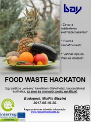 Ötletek az élelmiszer-hulladék mennyiségének csökkentésére egy Hackaton hétvégén