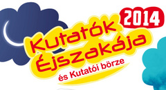 Kutatók éjszakája 2014. szeptember 26.